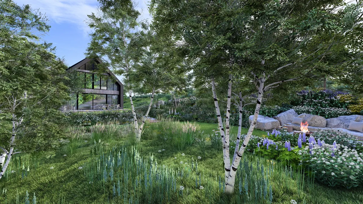 Brezovy hajek lucni porosty